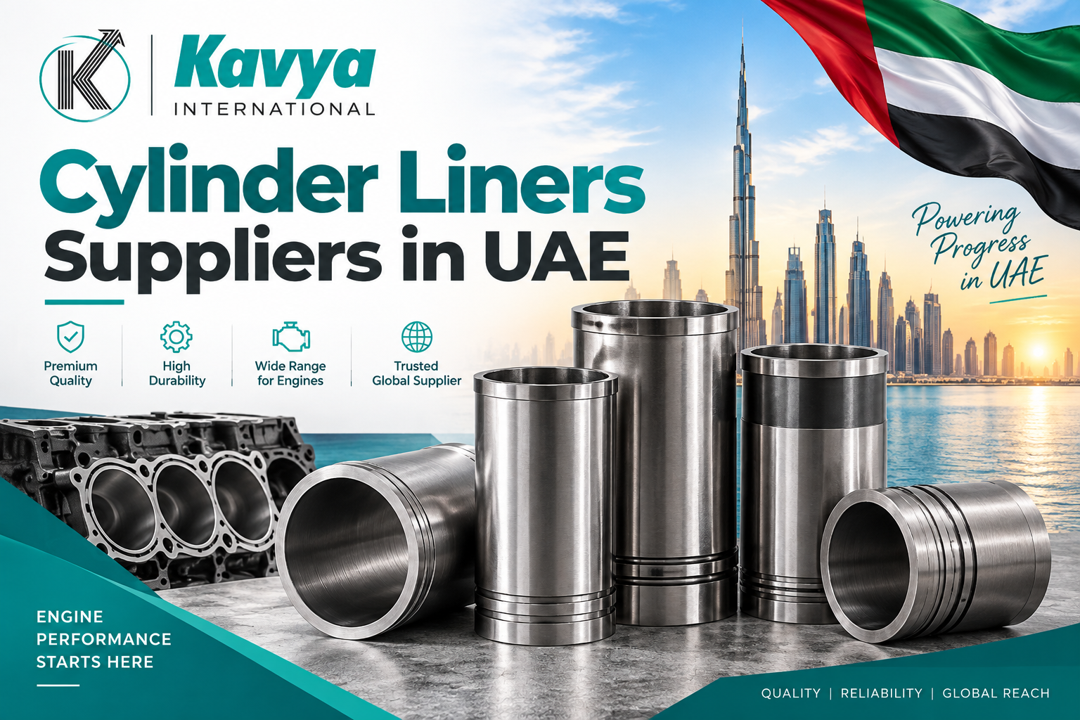 Cylinder Liners Suppliers in UAE - Kavya International