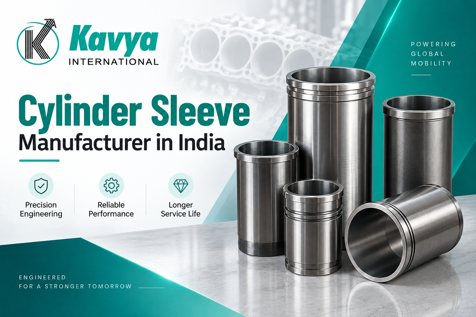 Cylinder Sleeve Manufacturer in India - Kavya International