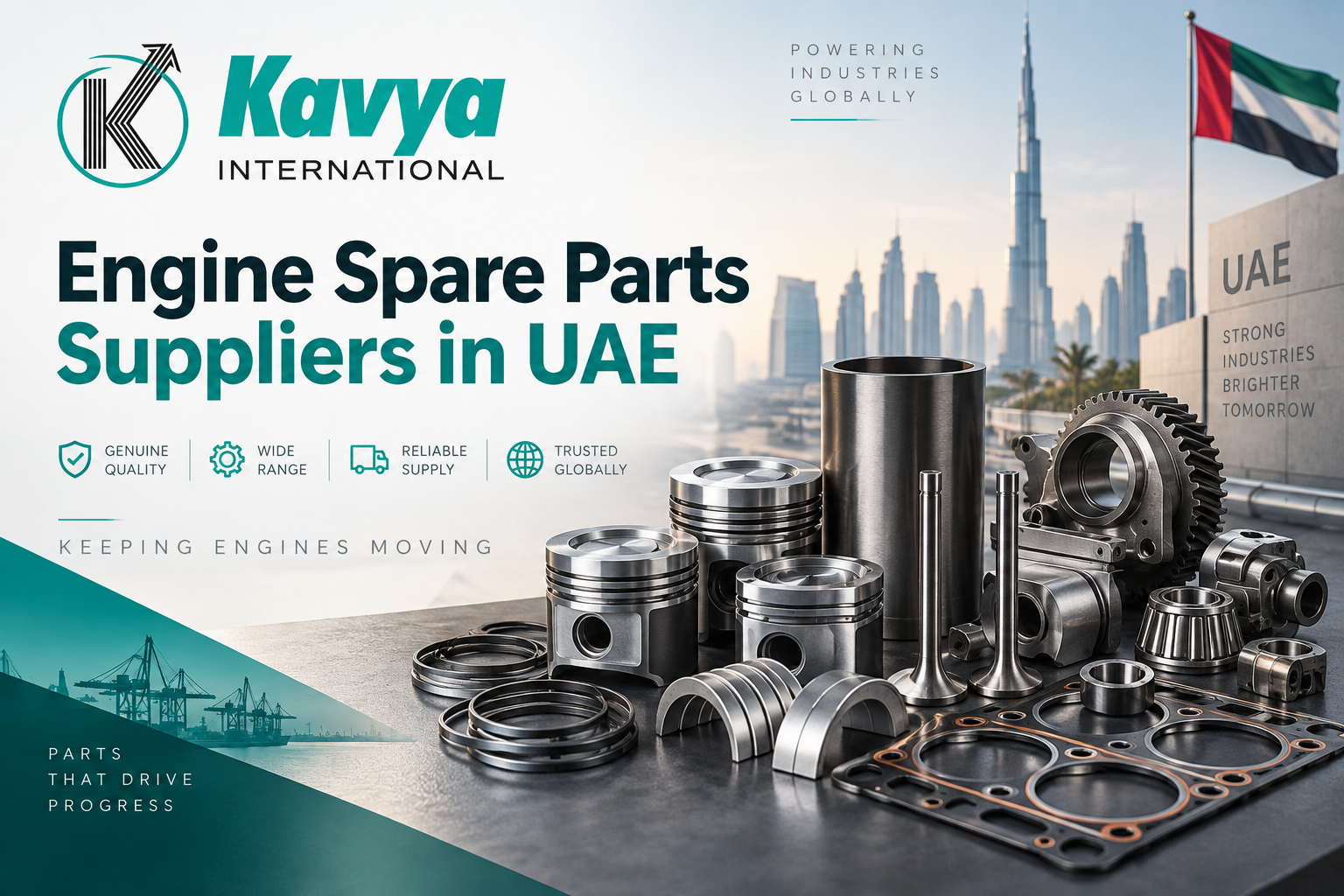 Engine Spare Parts Suppliers in UAE - Kavya International